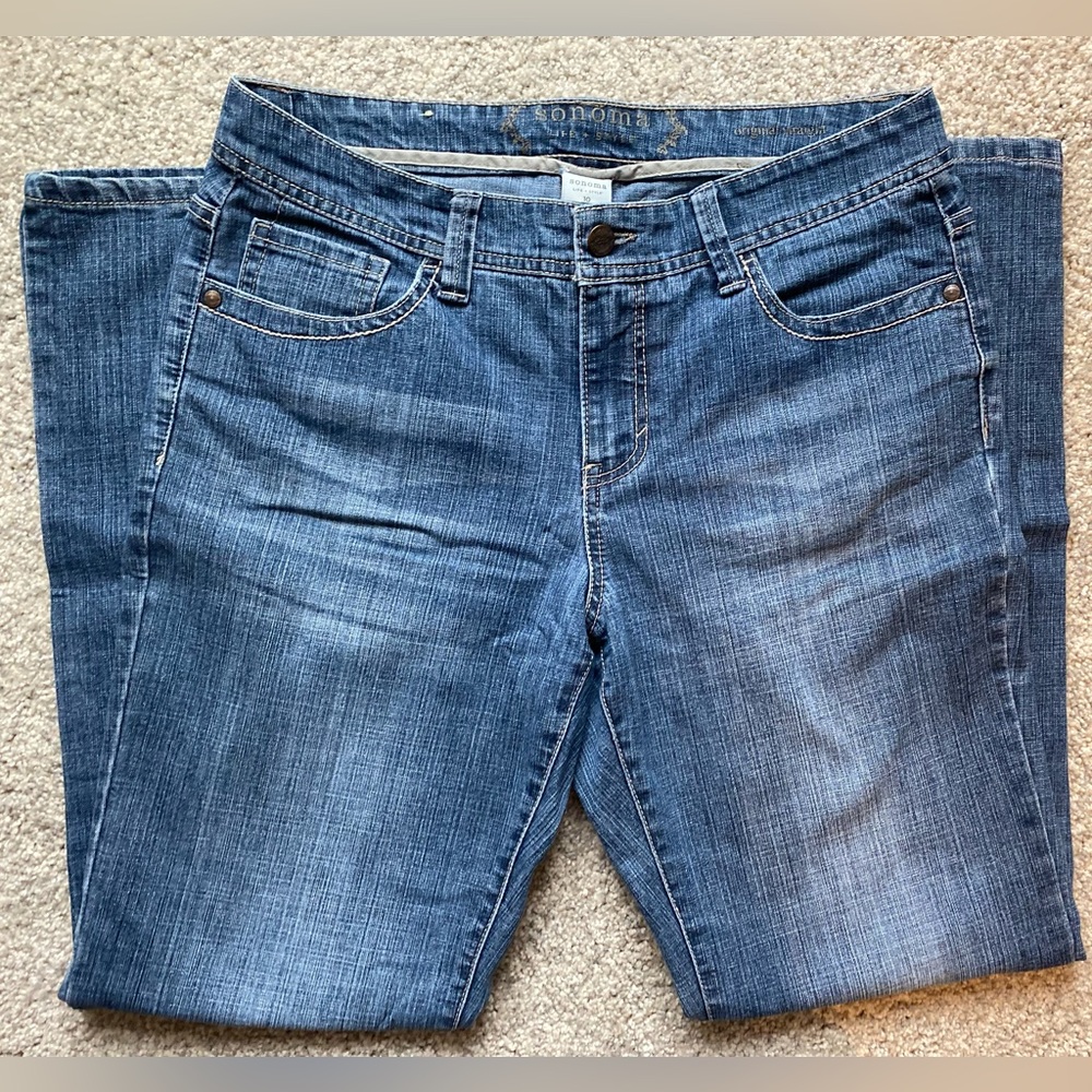 Sonoma jeans - straight leg, sz 10